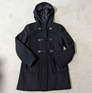 GUC Black Alfred Sung Dress Coat